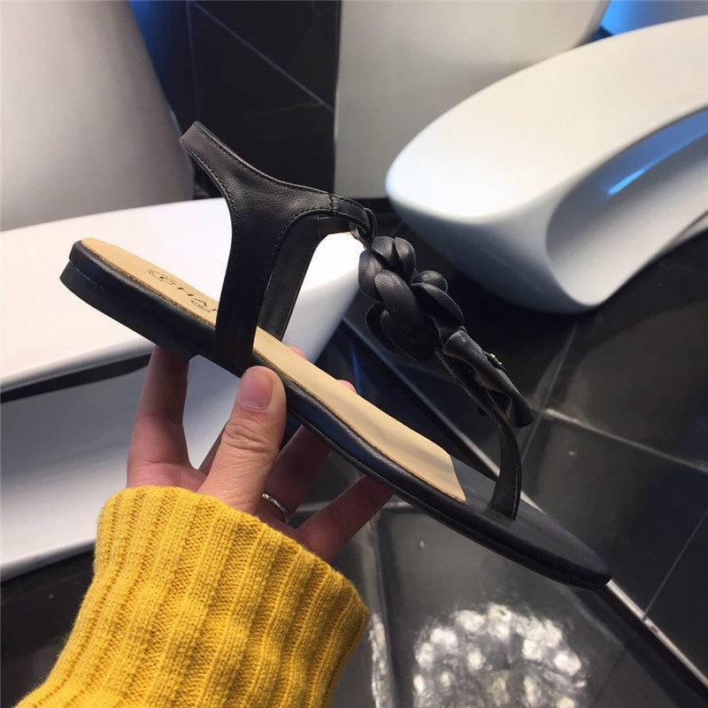 High Quality Luxury Chanel Flat Sandals – Style 63622 product detail