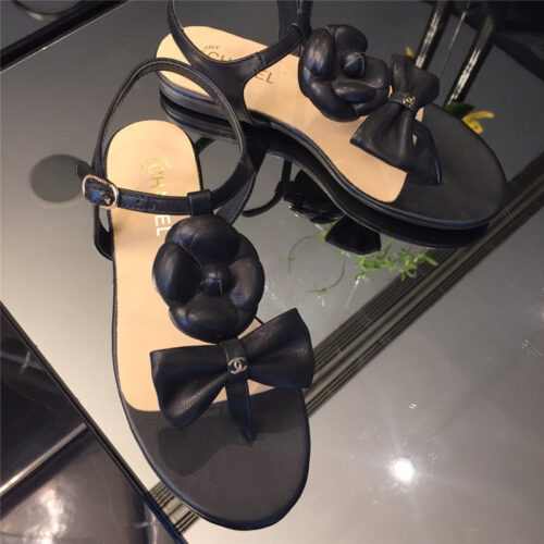 High Quality Luxury Chanel Flat Sandals – Style 63622 product detail