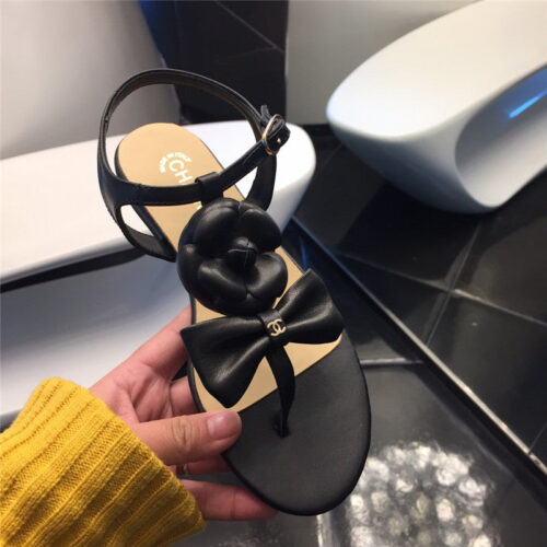 High Quality Luxury Chanel Flat Sandals – Style 63622 product detail