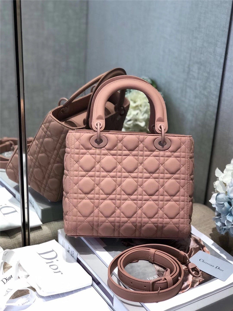 High Quality Luxury Lady Dior Medium Pink product detail