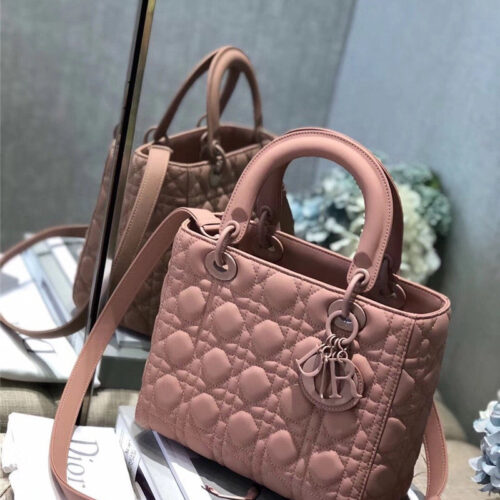 High Quality Luxury Lady Dior Medium Pink product detail