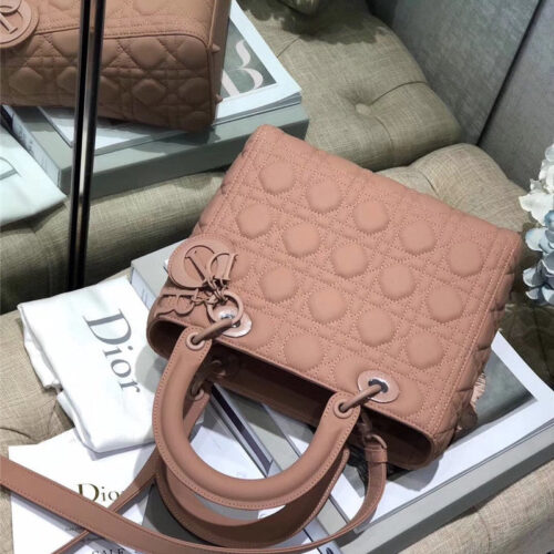 High Quality Luxury Lady Dior Medium Pink product detail