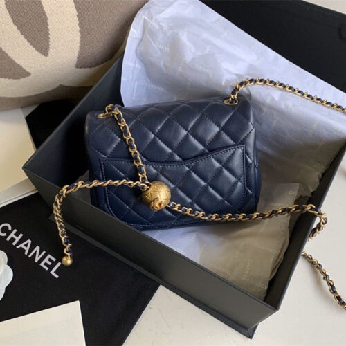 High Quality Luxury Chanel Bead Chain Bag – Style 46991 alternate view