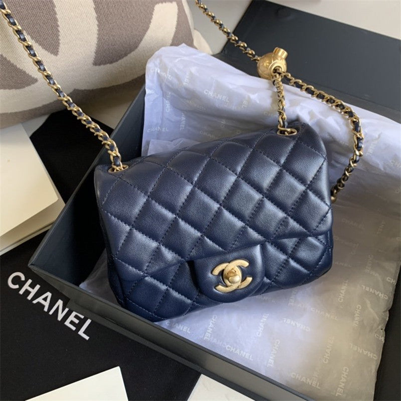 High Quality Luxury Chanel Bead Chain Bag – Style 46991