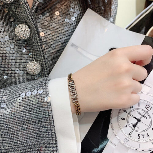 High Quality Luxury J’adior Alphabet Bracelet alternate view