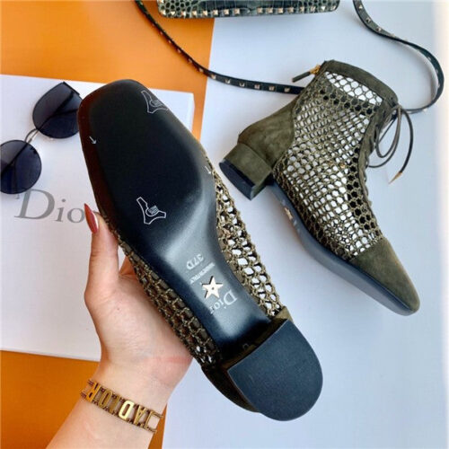 High Quality Luxury Dior Ankle Boots Shoes – Style 72710 product detail