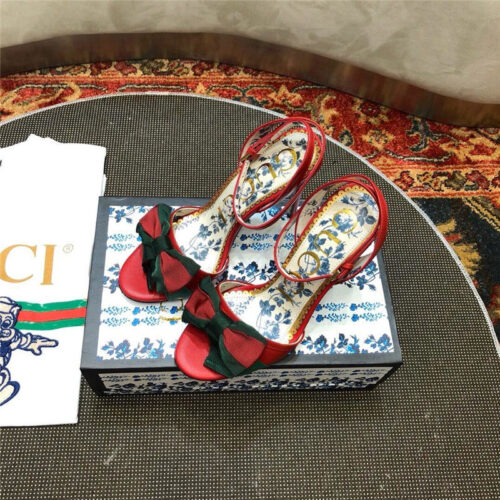 High Quality Luxury Gucci Hight Heels Sandals