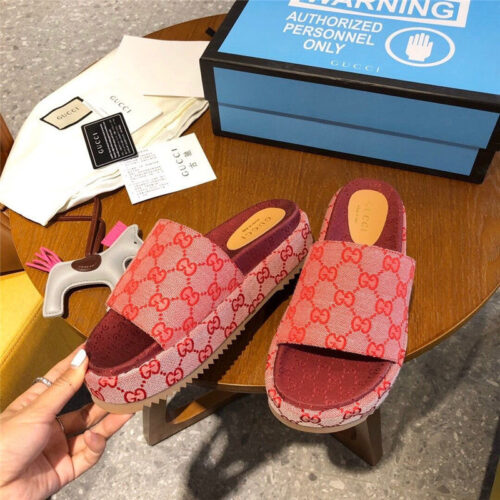 High Quality Luxury Gucci Slippers Sandals product detail
