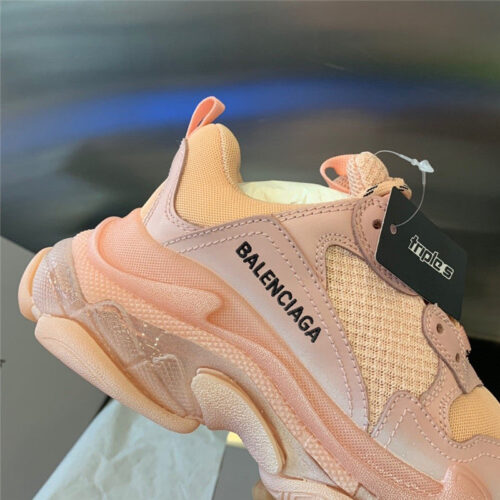 High Quality Luxury Balenciaga Triple S Sneakers Shoes Pink product detail