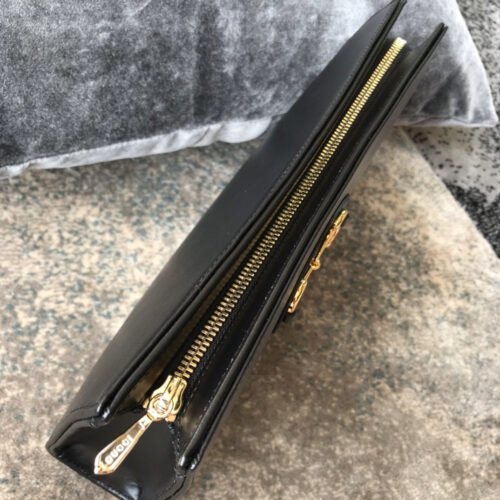 High Quality Luxury Gucci 1955 Horsebit Pouch Clutch Bag Black product detail