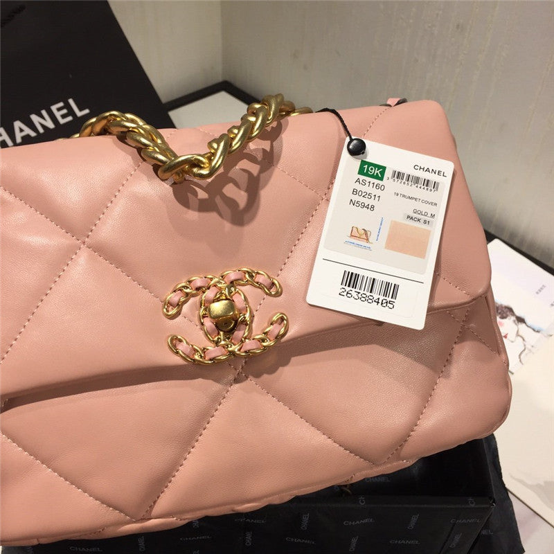 High Quality Luxury Chanel 19 Bag Small – Style 46760 product detail