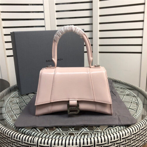 High Quality Luxury Balenciaga Hourglass Medium Handbag – Curved Shape product image