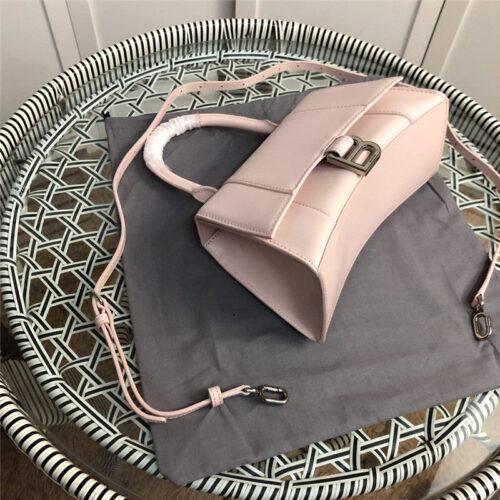 High Quality Luxury Balenciaga Hourglass Medium Handbag – Curved Shape product detail
