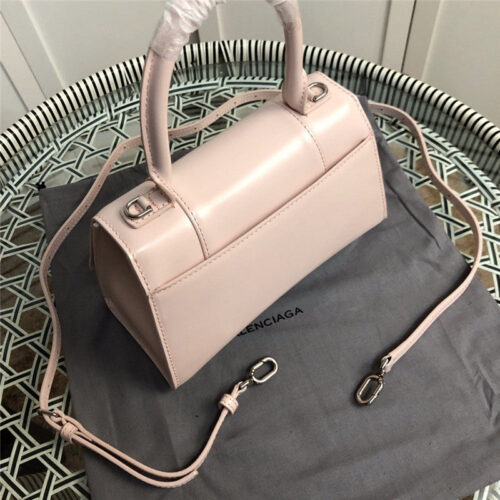 High Quality Luxury Balenciaga Hourglass Medium Handbag – Curved Shape product detail