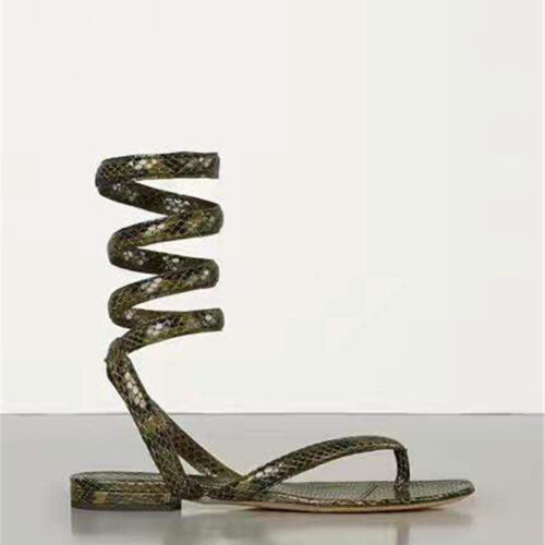 High Quality Luxury Bottega Veneta Wrap-Around Ankle Strap Women Sandals product detail