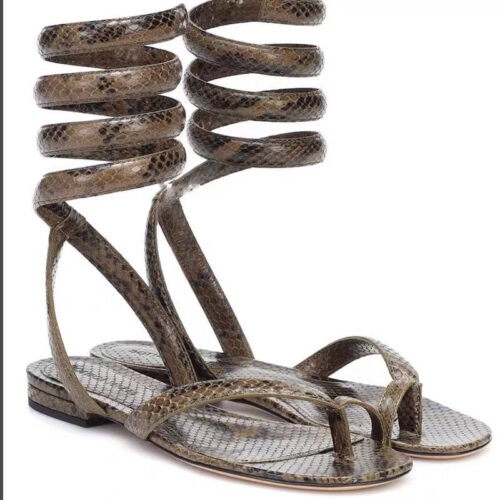 High Quality Luxury Bottega Veneta Wrap-Around Ankle Strap Women Sandals product detail