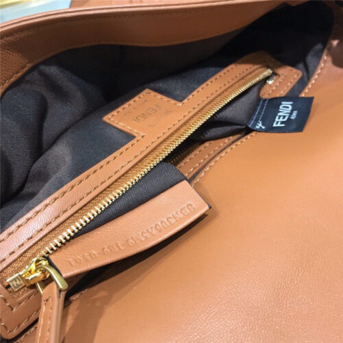 High Quality Luxury Fendi Baguette Medium Brown product detail
