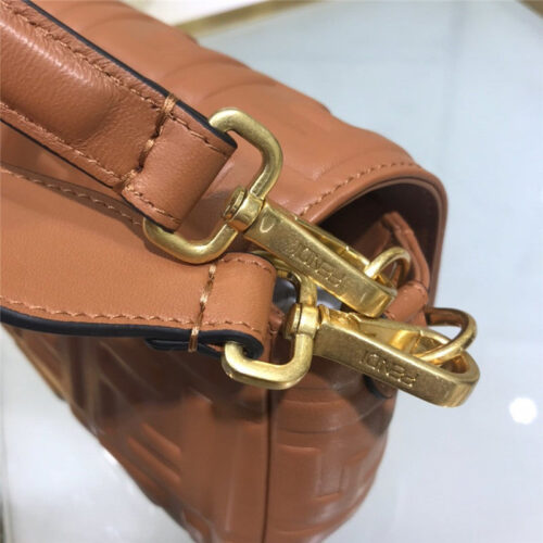 High Quality Luxury Fendi Baguette Medium Brown product detail