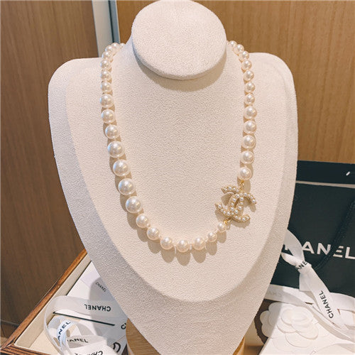 High Quality Luxury Chanel Pearl Choker Necklace