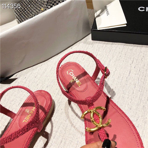 High Quality Luxury Chanel Flat Sandals – Style 50054 product detail