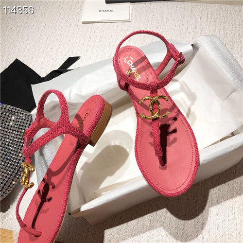 High Quality Luxury Chanel Flat Sandals – Style 50054 product detail