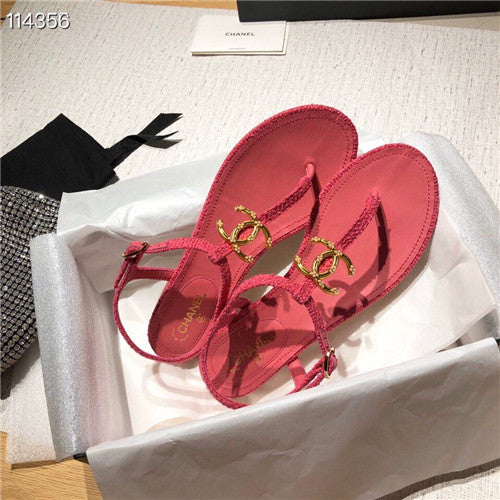 High Quality Luxury Chanel Flat Sandals – Style 50054 product detail