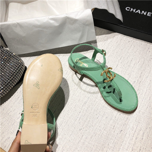 High Quality Luxury Chanel Flat Sandals – Style 20678 product detail