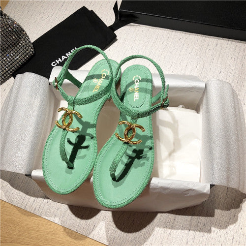 High Quality Luxury Chanel Flat Sandals – Style 20678 product detail
