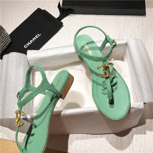 High Quality Luxury Chanel Flat Sandals – Style 20678 product detail