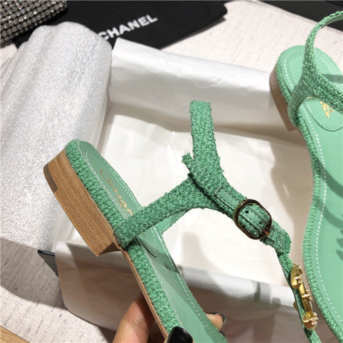 High Quality Luxury Chanel Flat Sandals – Style 20678 product detail