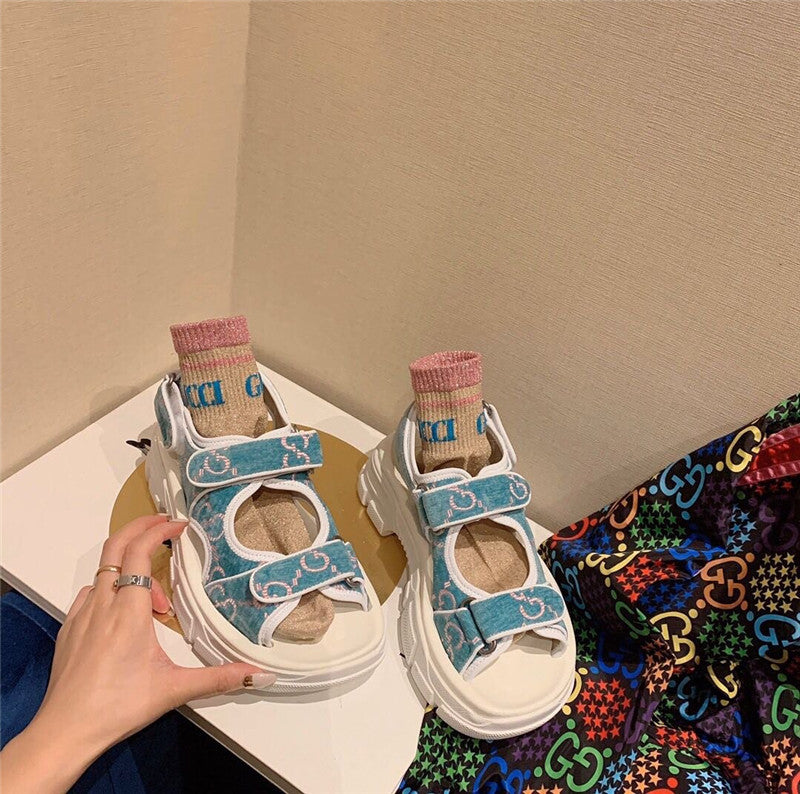 High Quality Luxury Gucci Platform Sandals – Style 17555 product detail