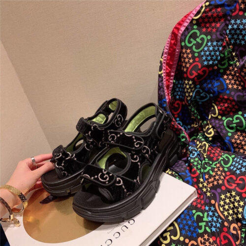 High Quality Luxury Gucci Platform Sandals – Style 52019 alternate view