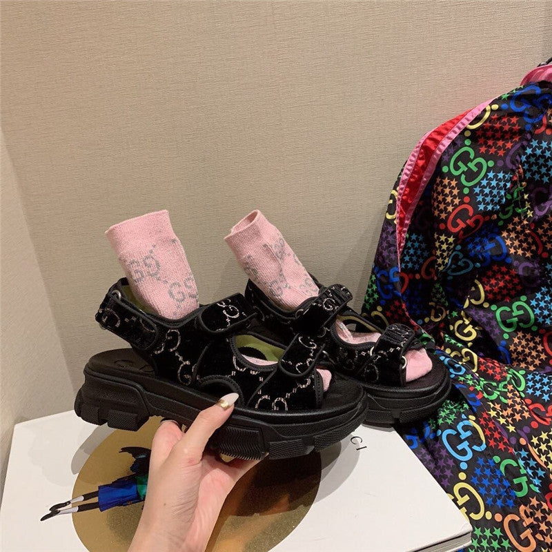 High Quality Luxury Gucci Platform Sandals – Style 52019 product detail