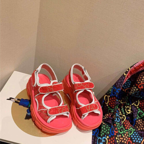 High Quality Luxury Gucci Platform Sandals