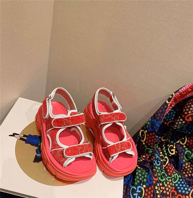High Quality Luxury Gucci Platform Sandals