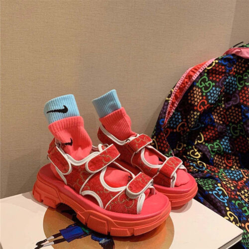 High Quality Luxury Gucci Platform Sandals alternate view
