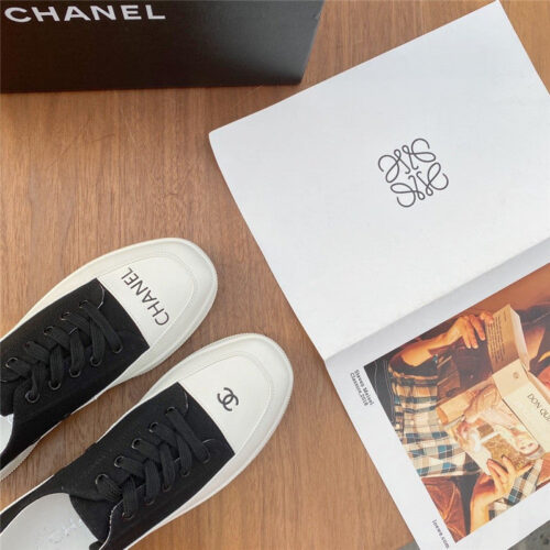 High Quality Luxury Chanel Canvas Casual Shoes product detail