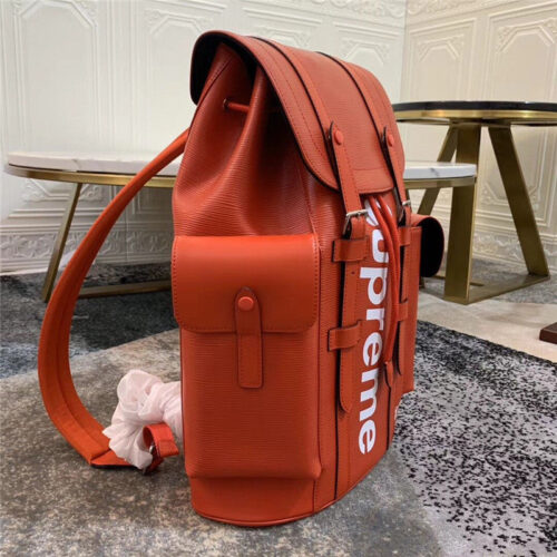 High Quality Luxury Louis Vuitton Supreme Backpack alternate view