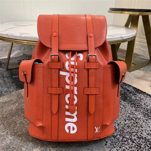 High Quality Luxury Louis Vuitton Supreme Backpack