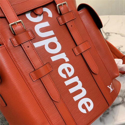 High Quality Luxury Louis Vuitton Supreme Backpack product detail