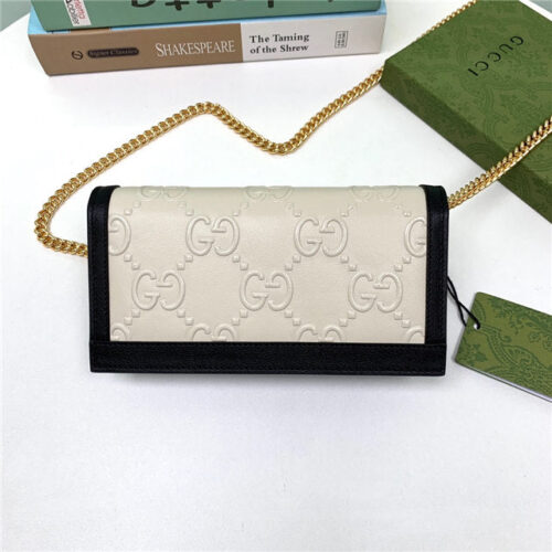 High Quality Luxury Gucci GG Wallet With Chain (Varied Colors) product detail