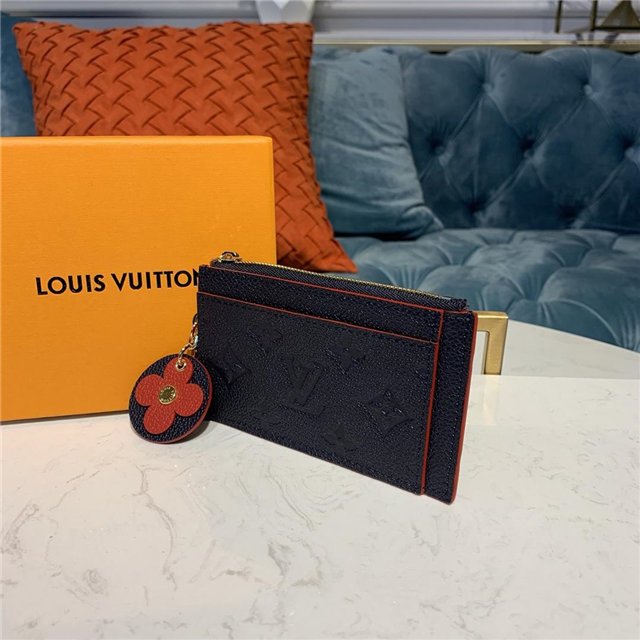 High Quality Luxury Louis Vuitton Zipped Card Holder (Varied Colors) product detail