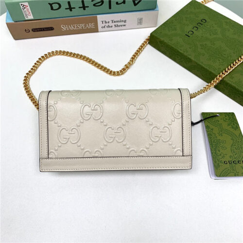 High Quality Luxury Gucci GG Wallet With Chain (Varied Colors) product detail