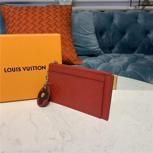 High Quality Luxury Louis Vuitton Zipped Card Holder (Varied Colors) product detail