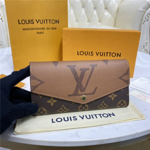 High Quality Luxury Louis Vuitton Sarah Wallet – Style 48087 alternate view