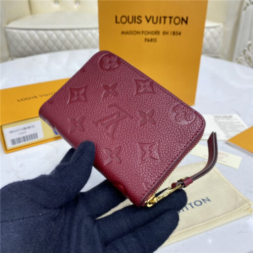 High Quality Luxury Louis Vuitton Zippy Coin Purse Monogram Empreinte (Varied Colors) product detail