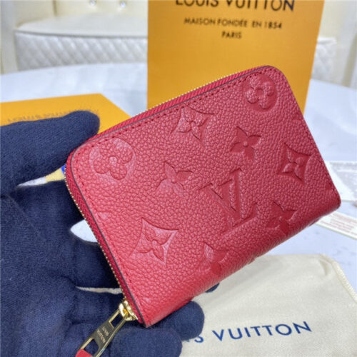 High Quality Luxury Louis Vuitton Zippy Coin Purse Monogram Empreinte (Varied Colors) product detail