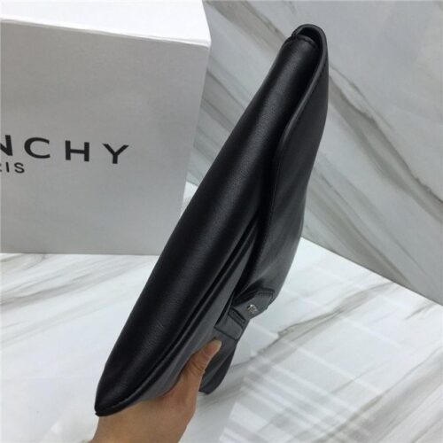 High Quality Luxury Givenchy Antigona Envelope Clutch Grained Leather (Varied Colors) alternate view