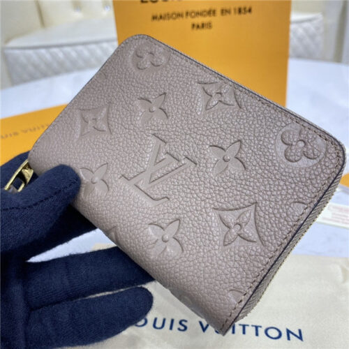 High Quality Luxury Louis Vuitton Zippy Coin Purse Monogram Empreinte (Varied Colors) product detail