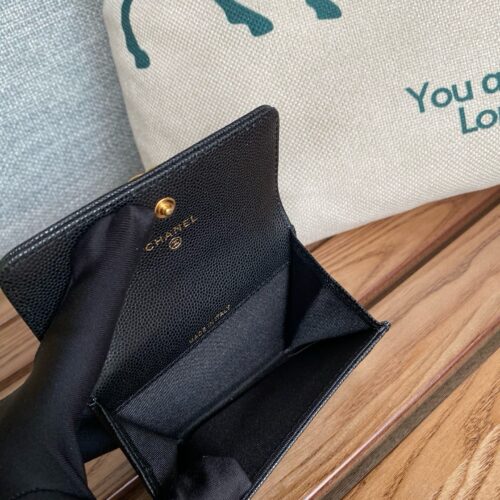 High Quality Luxury Chanel Card Case Coin Purse – Style 47144 alternate view